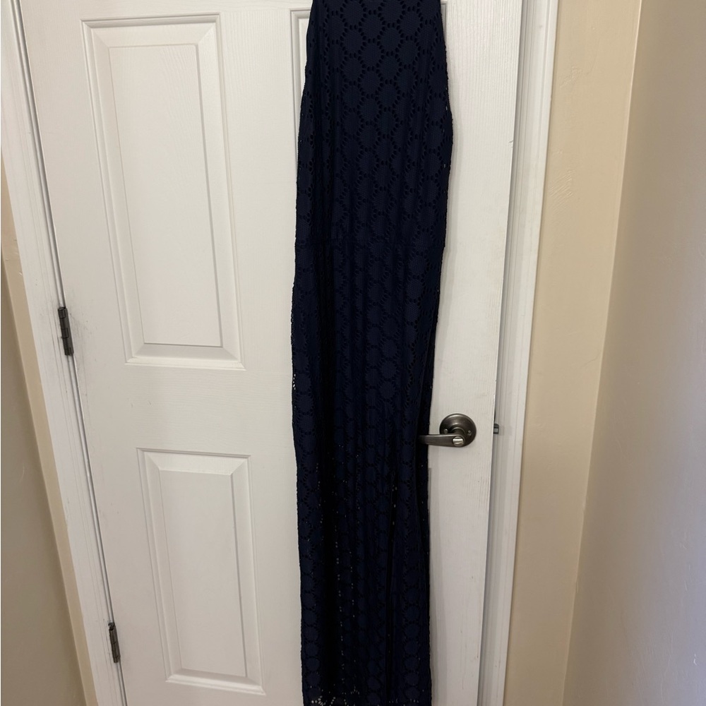 love...ady Navy Blue Dress